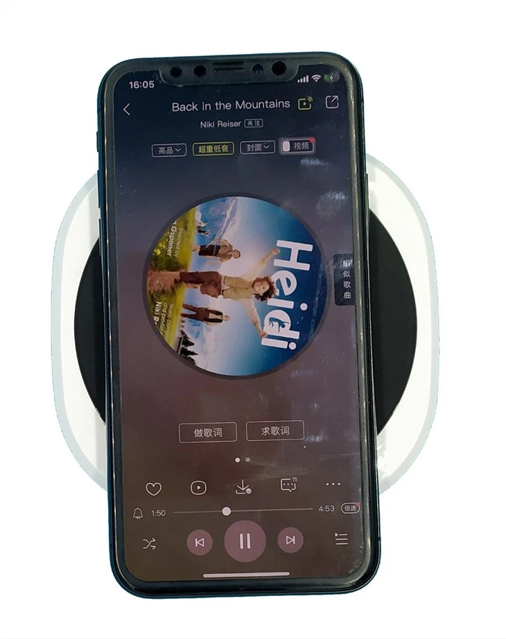 Outdoor Bluetooth Speakers With Wireless Charger manufactory